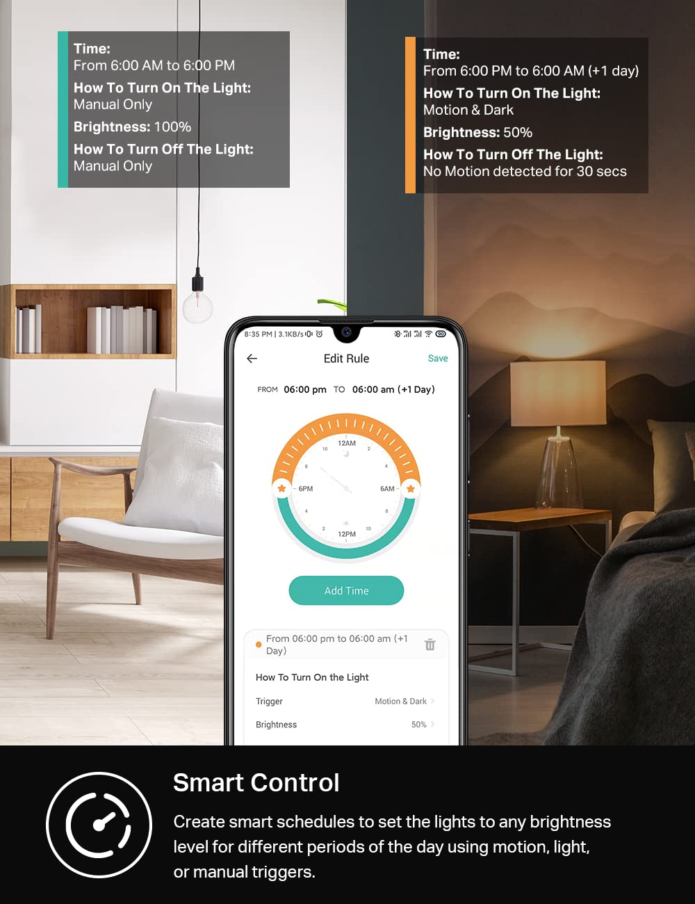 Detalle de Kasa Smart Motion Sensor Switch ES20MP2