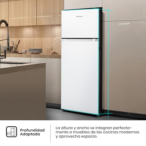 Thumbnail 9 de Hisense MTM55205E frigorífico de dos puertas con cajón de frutas y verduras, LED y 40 dBA