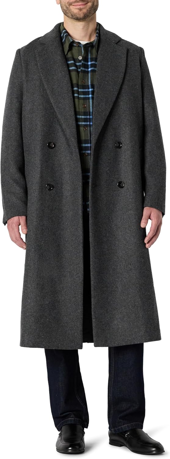 Detalle de Amazon Essentials Topcoat 121,9 cm