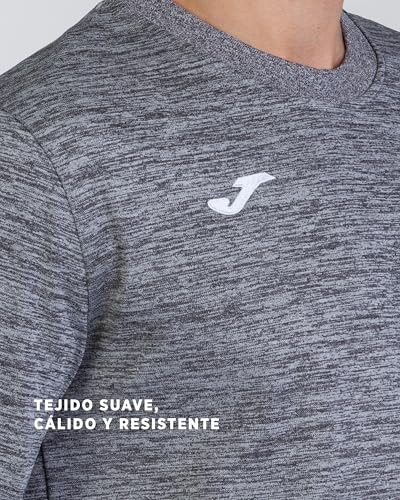 Thumbnail 2 de Joma Cairo Sudadera hombre 6XS, gris melange 👕