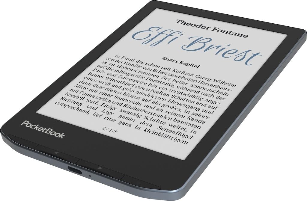 Detalle 2 de PocketBook Verse Pro Color PB634K3-1-WW, czytnik 6″ E Ink Kaleido 3, SmartLight, IPX8