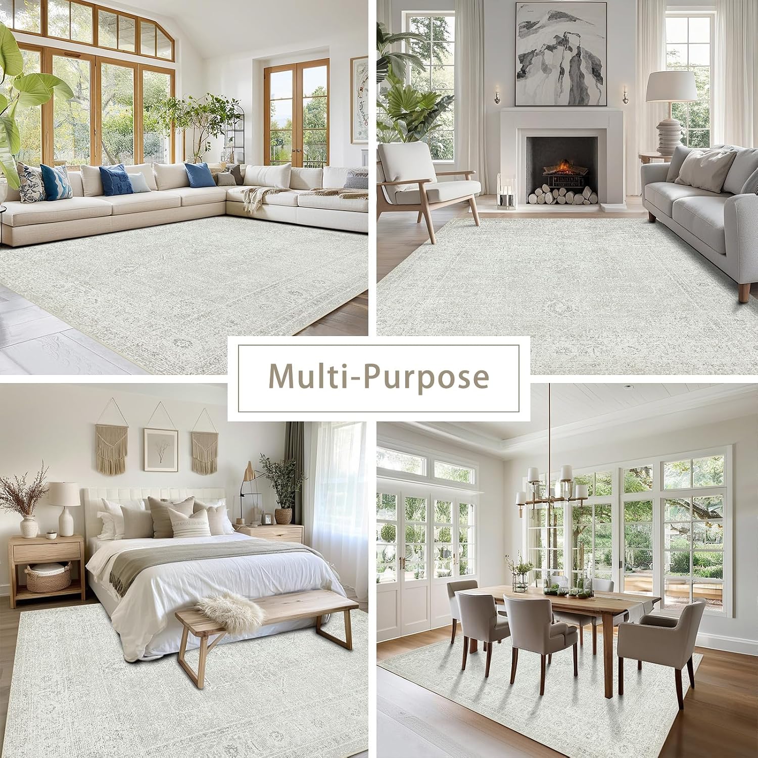 Detalle de Washable Area Rug 6x9