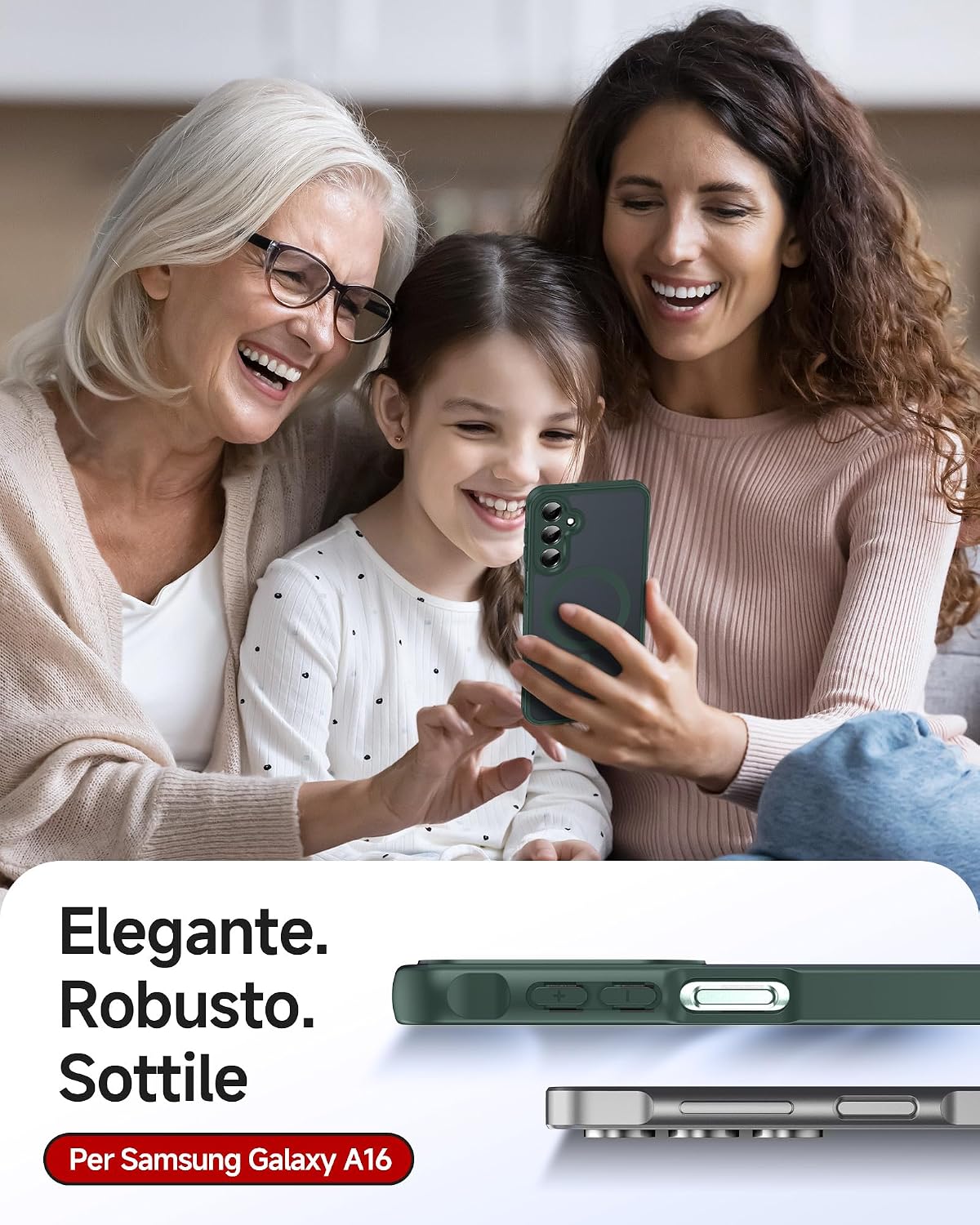 Thumbnail 6 de LeYi Cover magnetica per Galaxy A16 5G
