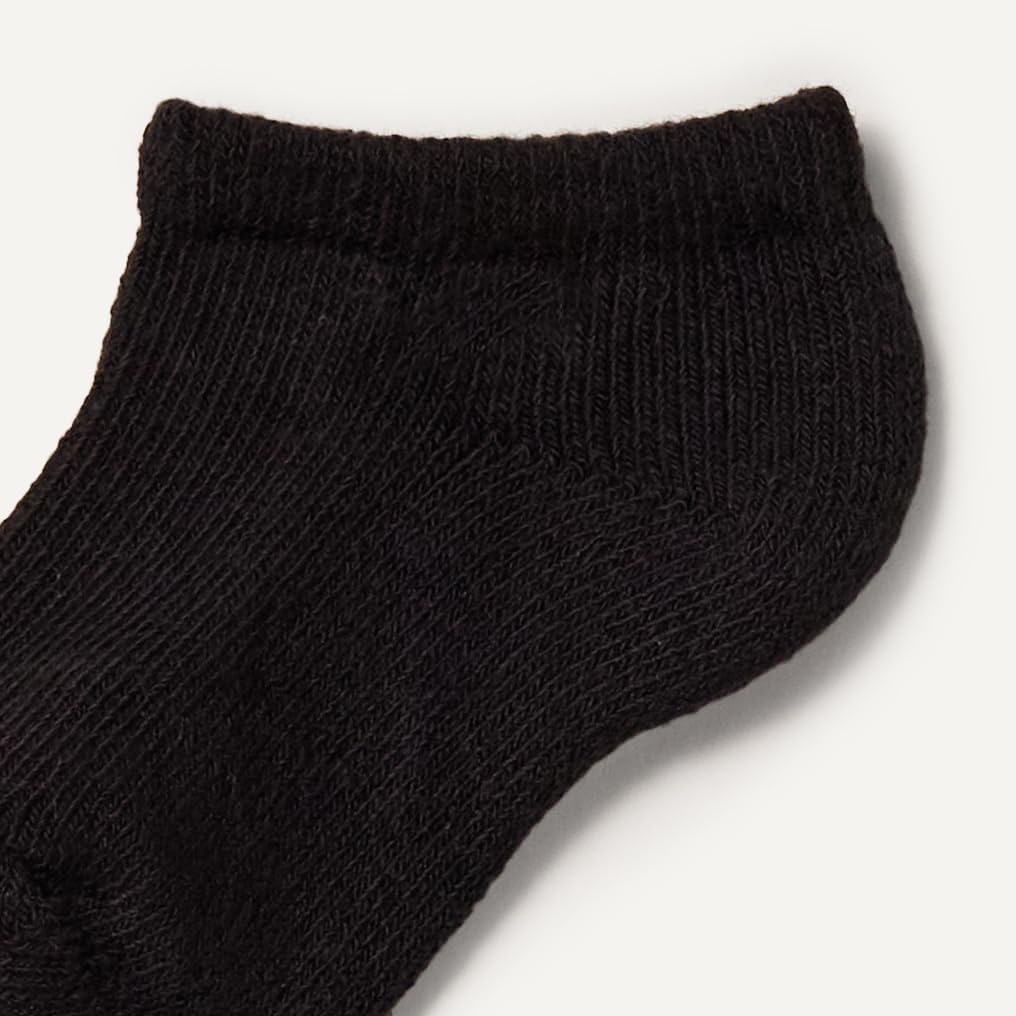 Detalle de Amazon Essentials Unisex Calzino Corto in Cotone con Imbottitura per Bambini e Ragazzi
