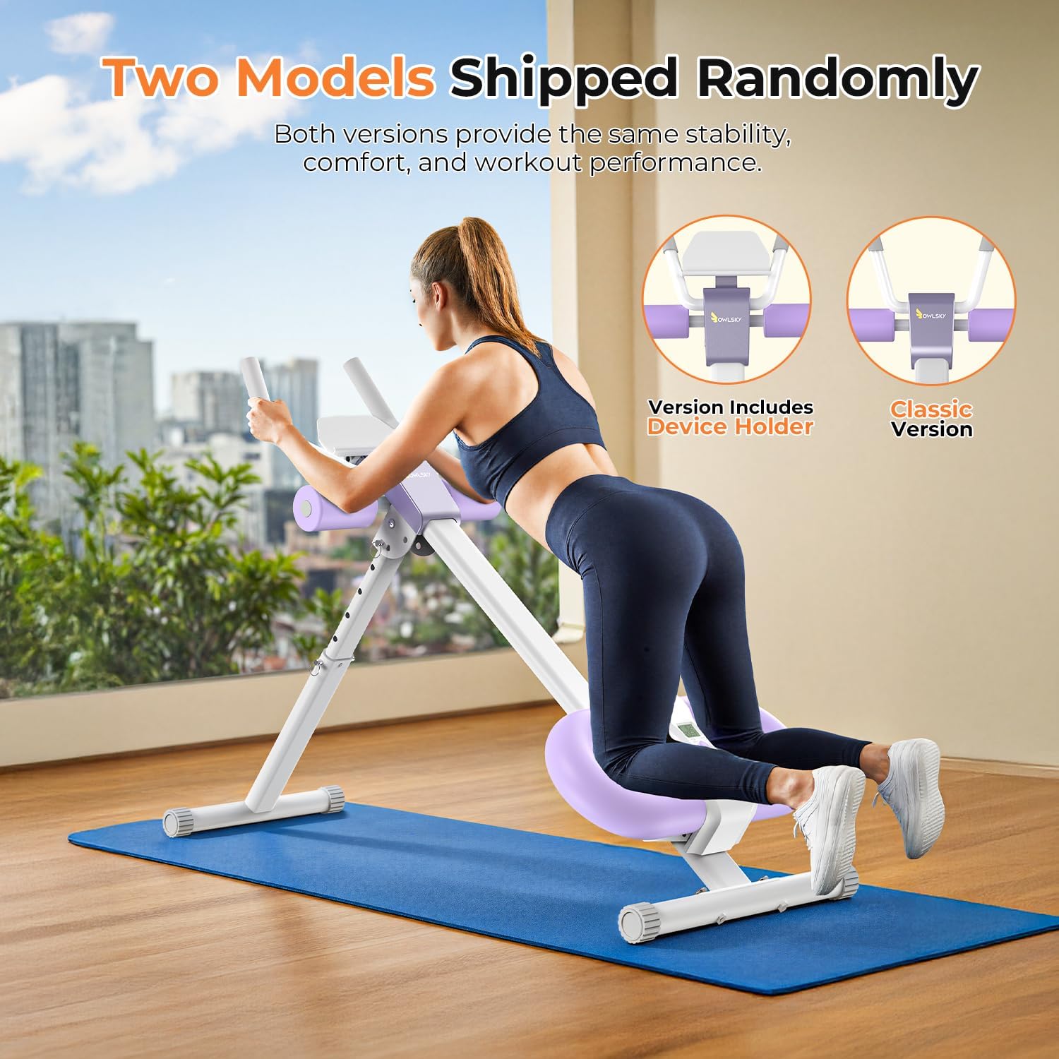 Thumbnail 5 de OWLSKY Ab Machine Adjustable Trainer 440 lbs 🏋
