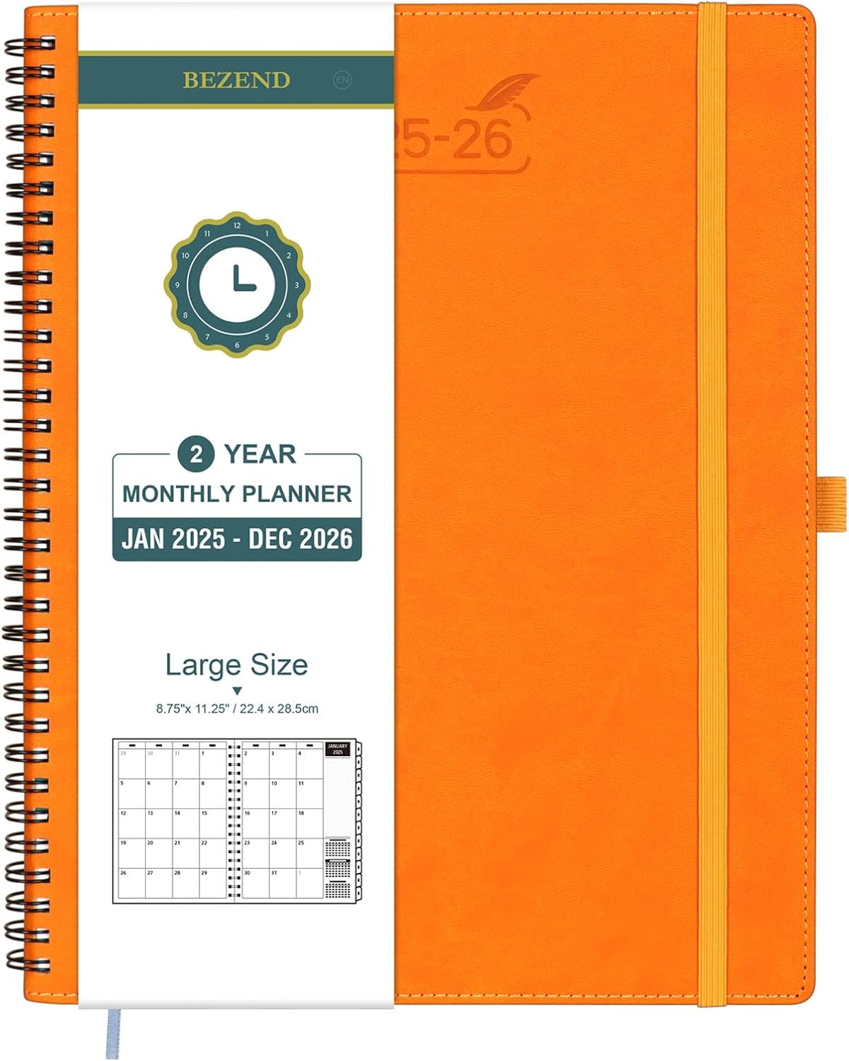 Thumbnail 6 de BEZEND 2026 2027 month planner 120 GSM