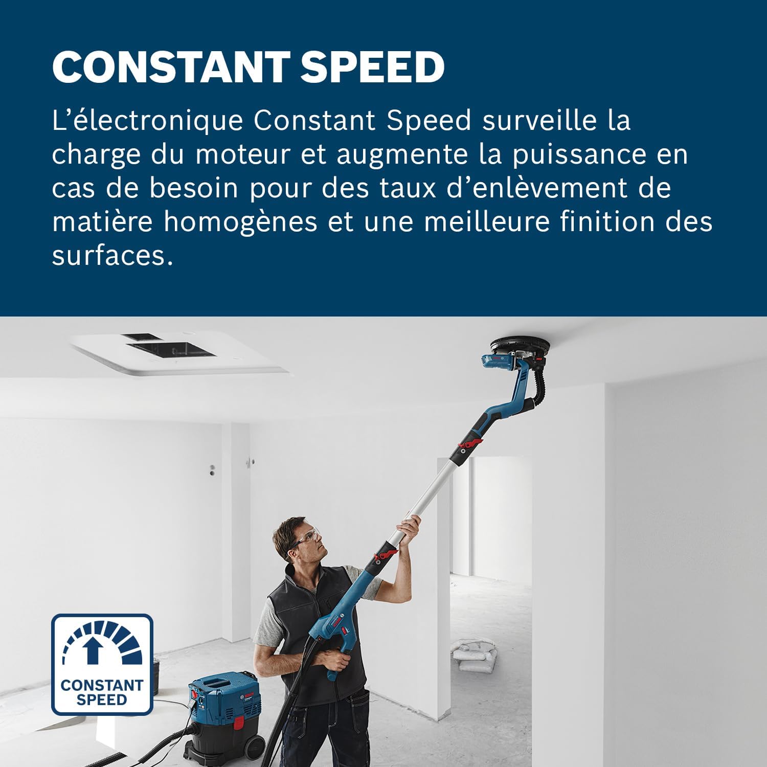 Thumbnail 2 de Bosch Professional GTR 55-225 ponceuse 550 W