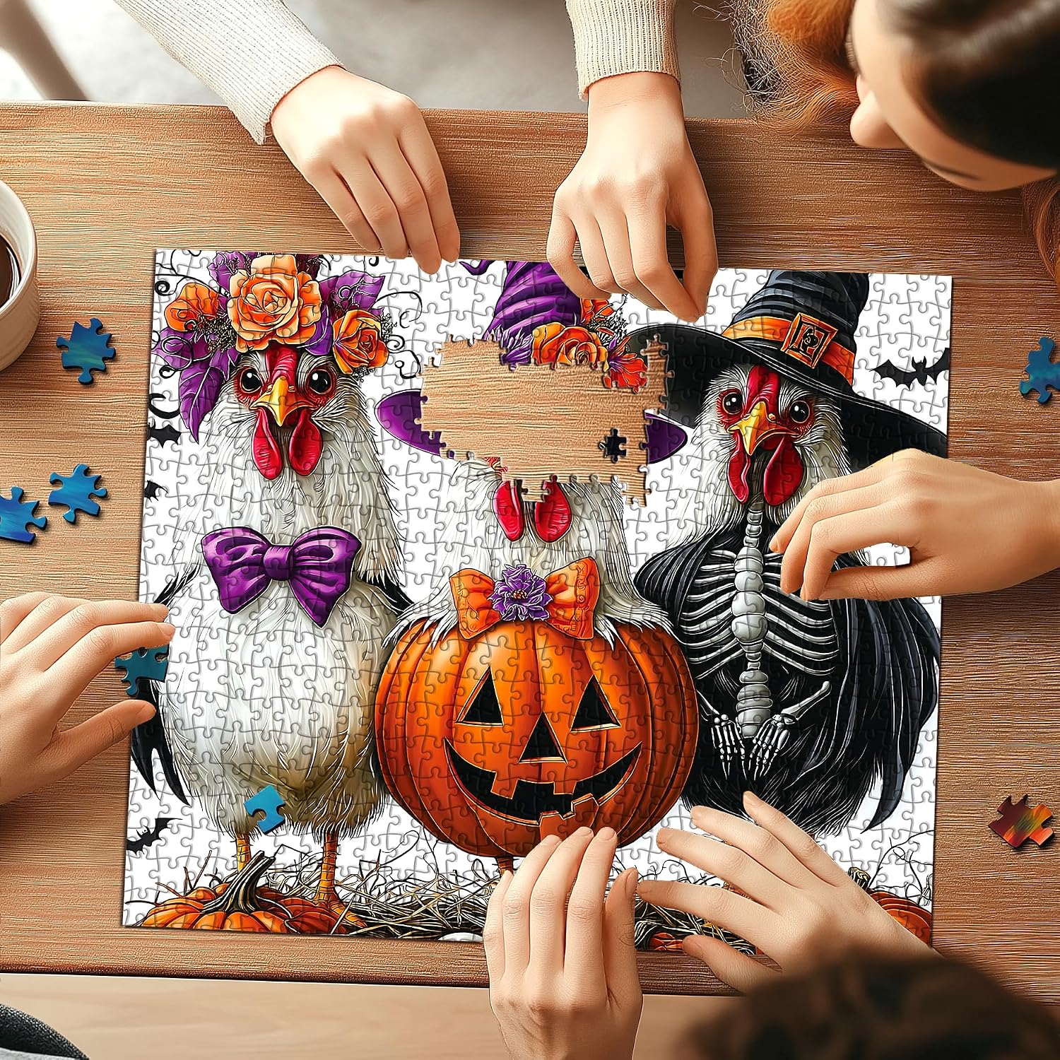 Detalle de Blueforest Halloween jigsaw puzzle, 500 pieces