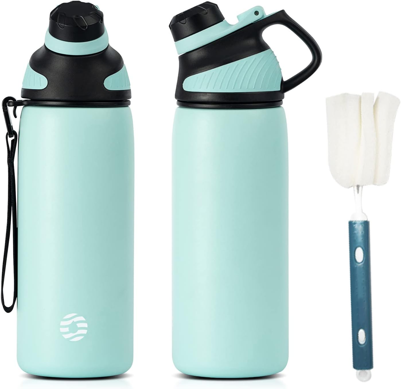 Detalle de Fjbottle Edelstahl Trinkflasche 1L Magnetdeckel