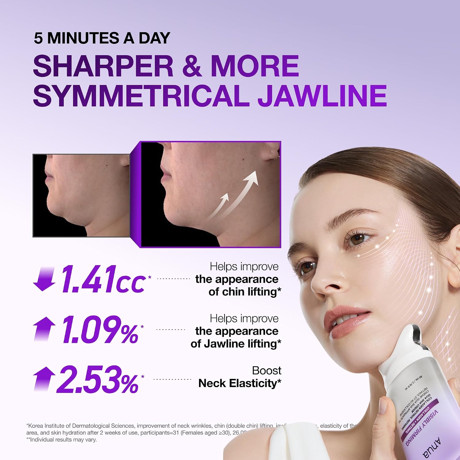 Thumbnail 3 de ANUA Gua Sha Refining Retinol & Collagen Neck Cream with Built-In Gua Sha
