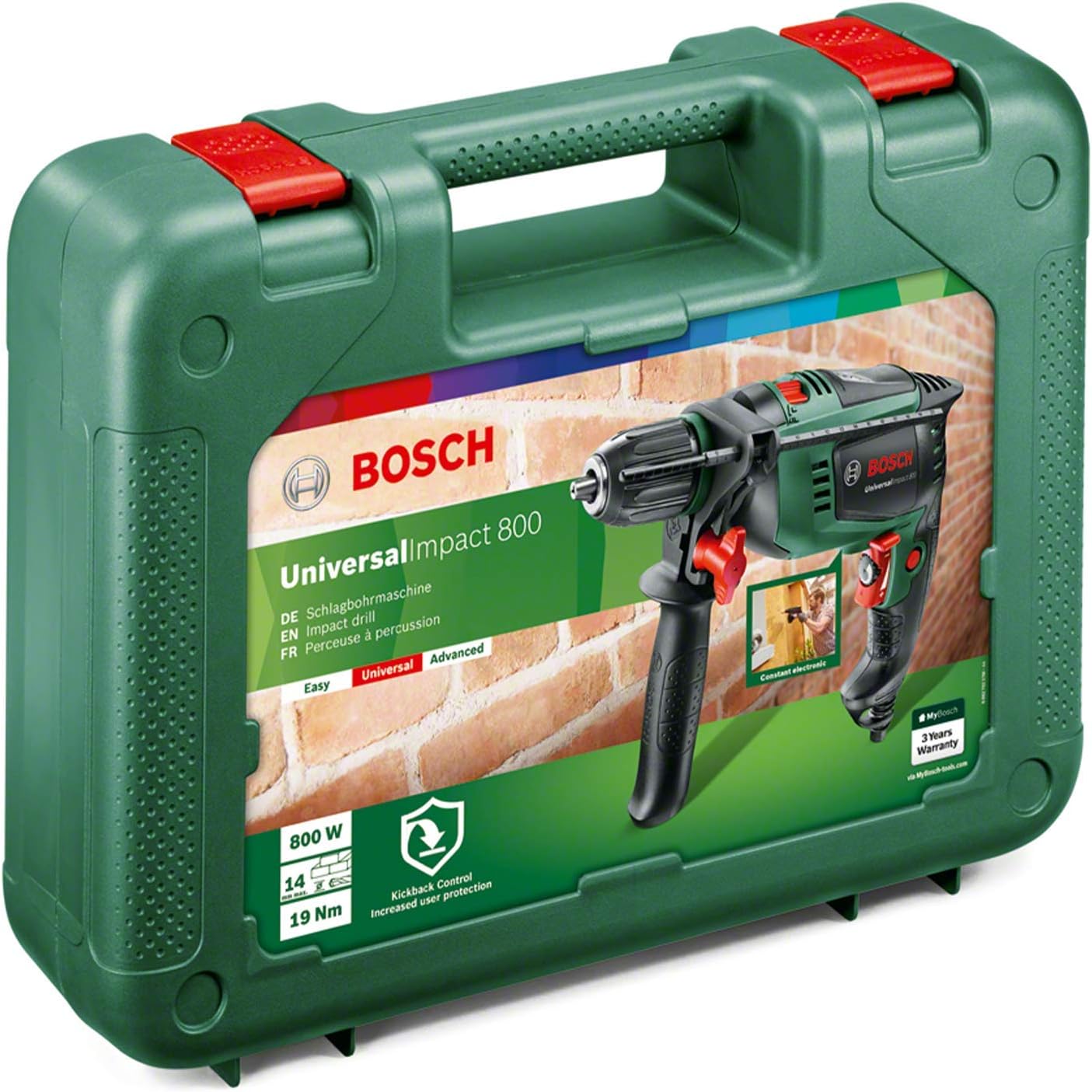 Thumbnail 6 de Bosch UniversalImpact 800 Schlagbohrmaschine 800 Watt