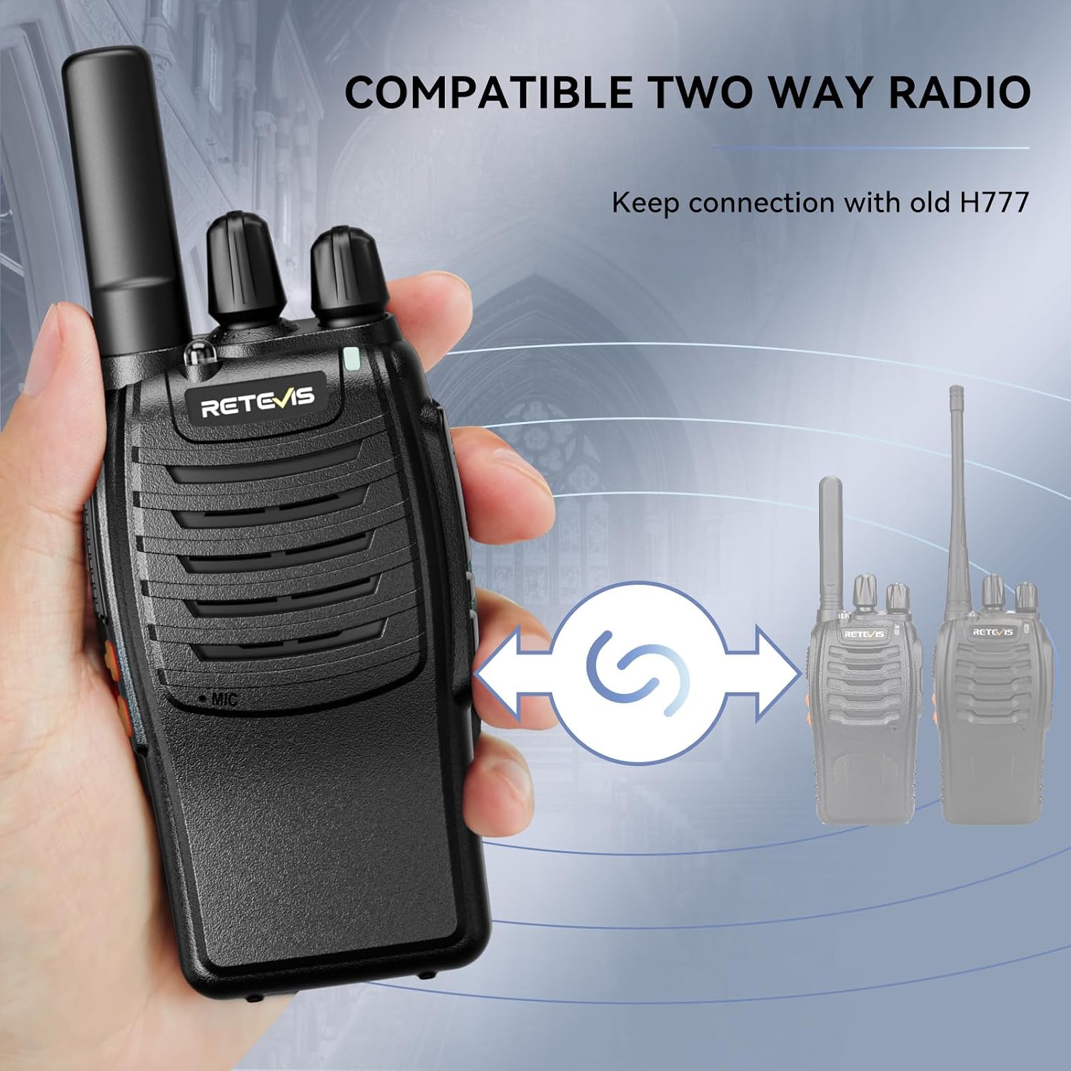 Detalle de Retevis H-777 2 Way Radio 10 Pack