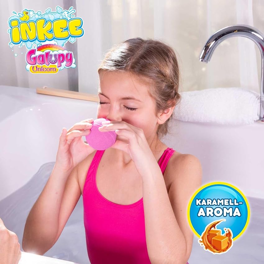 Thumbnail 6 de INKEE Surprise Pack de 3 bombas de baño con unicornio 3D