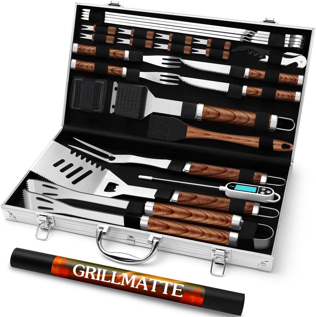 Grilliance 26-teiliges Grillzubehör