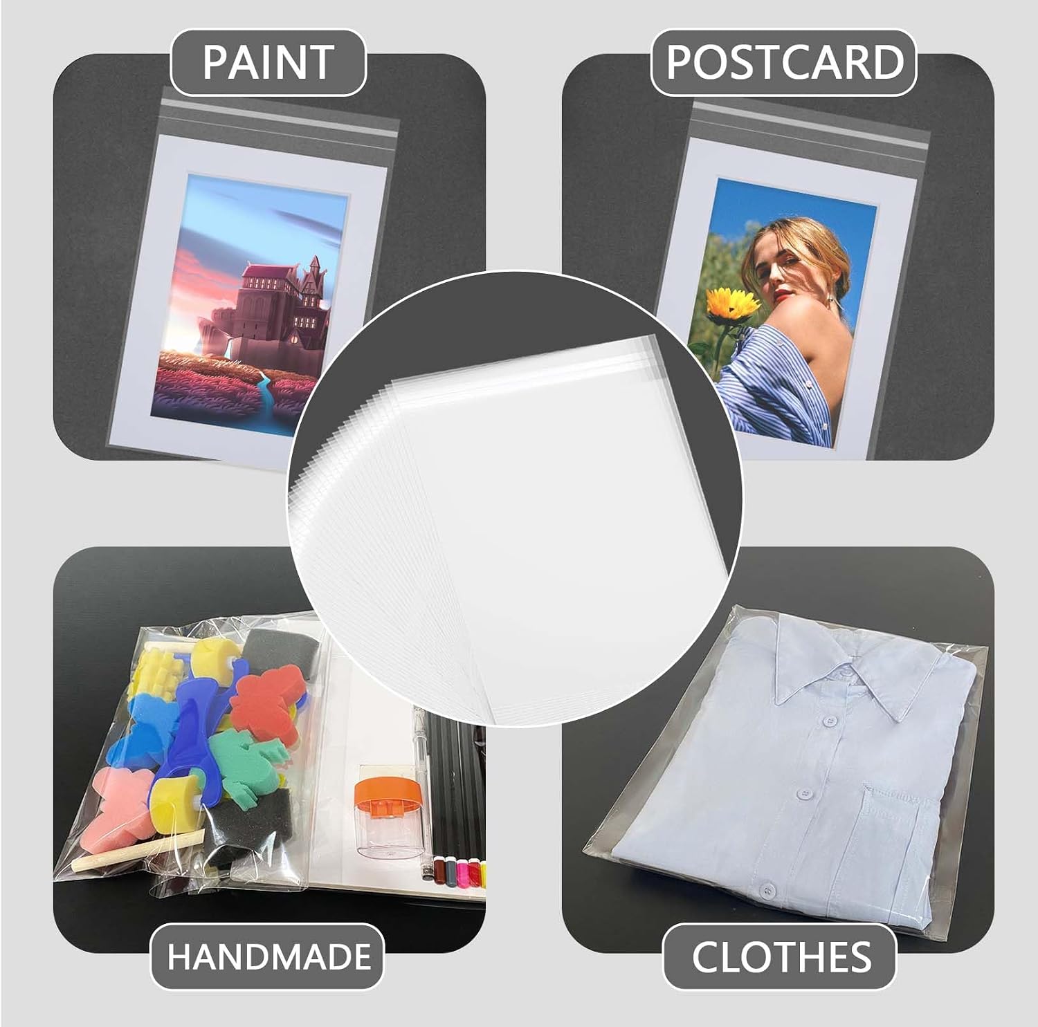 Thumbnail 5 de Somime Acid-Free Art Print Sleeves, 12 2/5-Inch