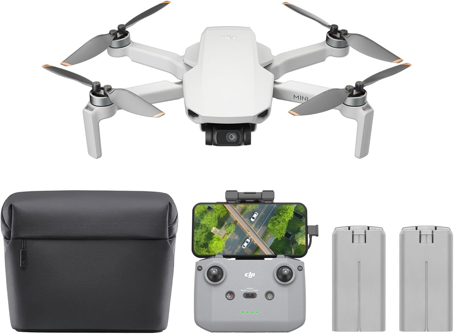 Detalle de DJI Mini 4K Camera Drone Combo: Compact 4K Cinematics with 62-Min Flight Time