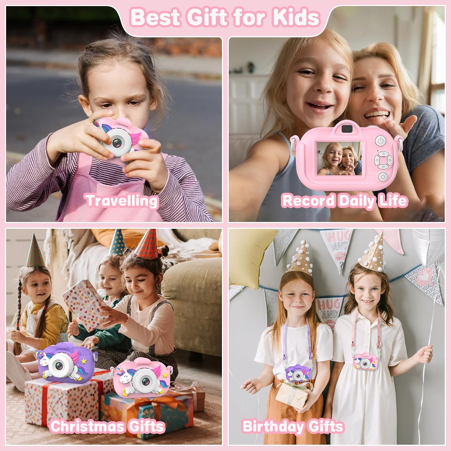 Thumbnail 4 de Kids Digital Camera with 32GB TF Card