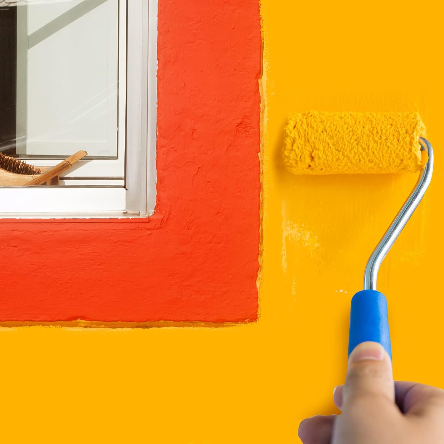 Thumbnail 6 de Mister Rui 2 Inch Paint Roller Set (50.8mm) – Mini Roller Kit with Soft Microfibre Covers