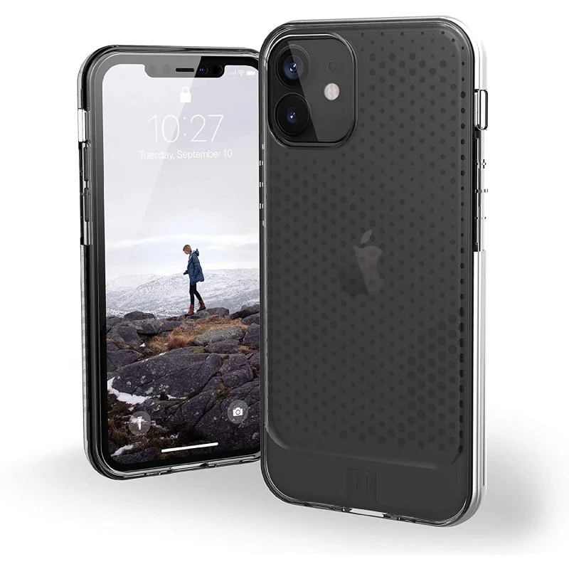 Detalle de UAG Lucent Funda Ice para iPhone 12 Mini de urban-armor-gear