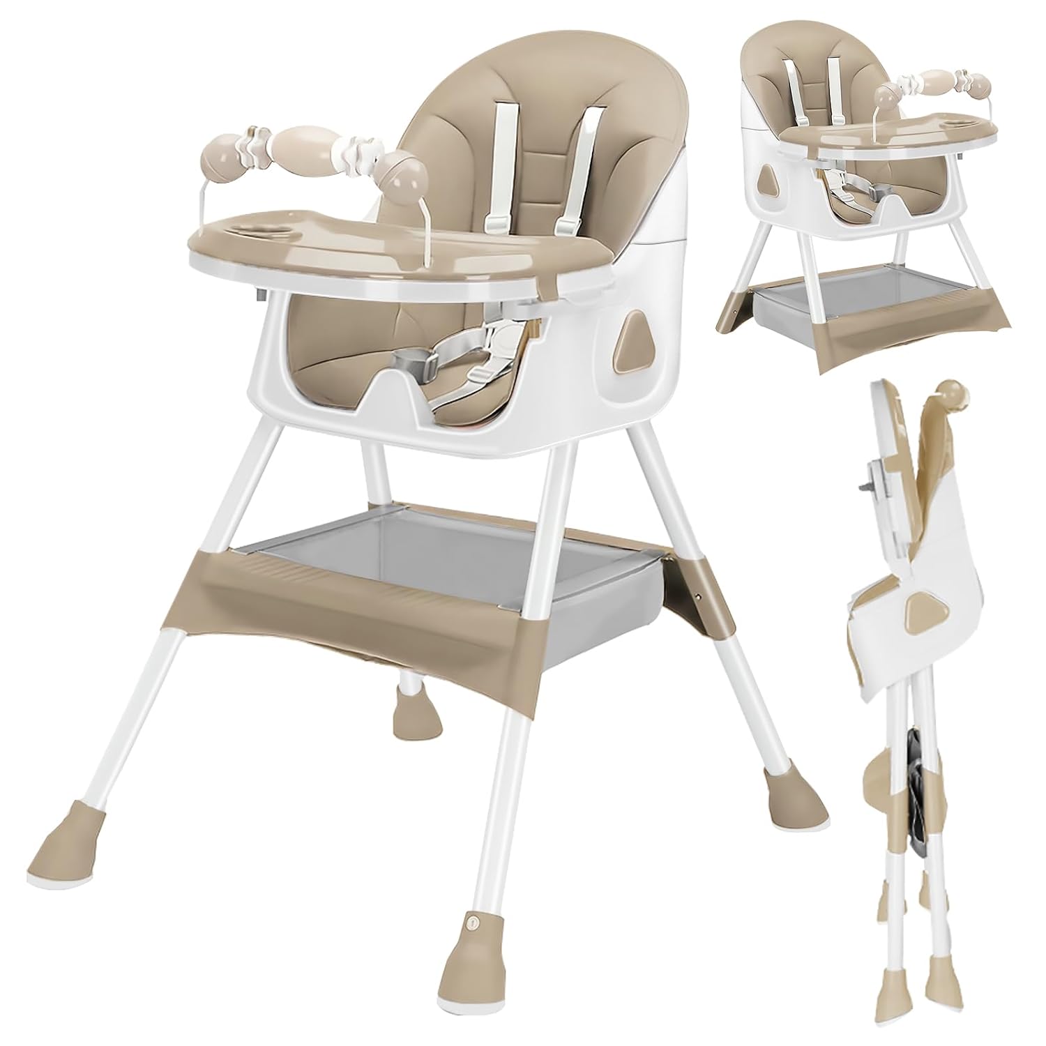 Detalle de UBRAVOO 3-in-1 Babyhochstuhl für ab 6 Monate