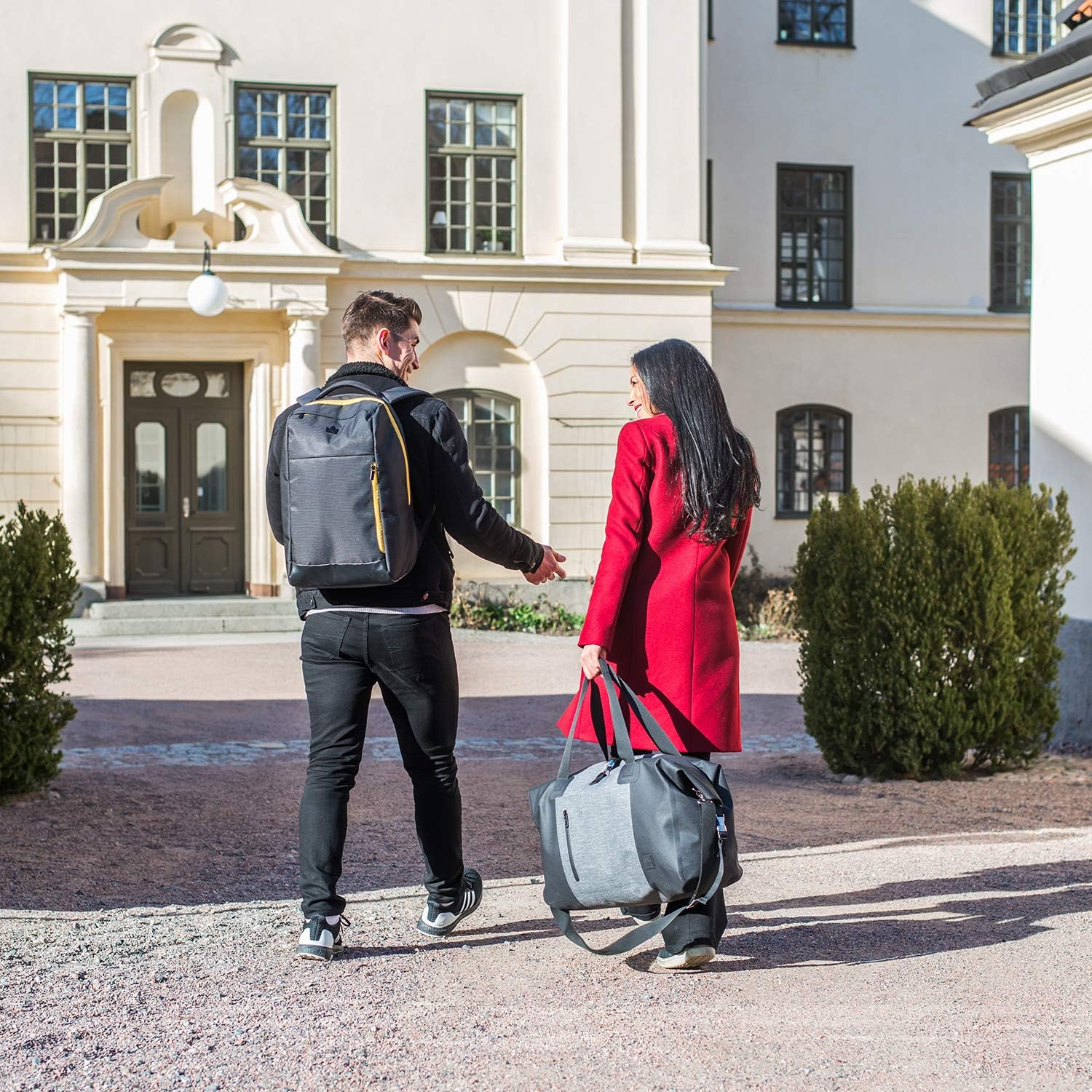 Detalle 2 de The Friendly Swede HÅGA Sac Étanche de Voyage 30L avec poche 15,6"