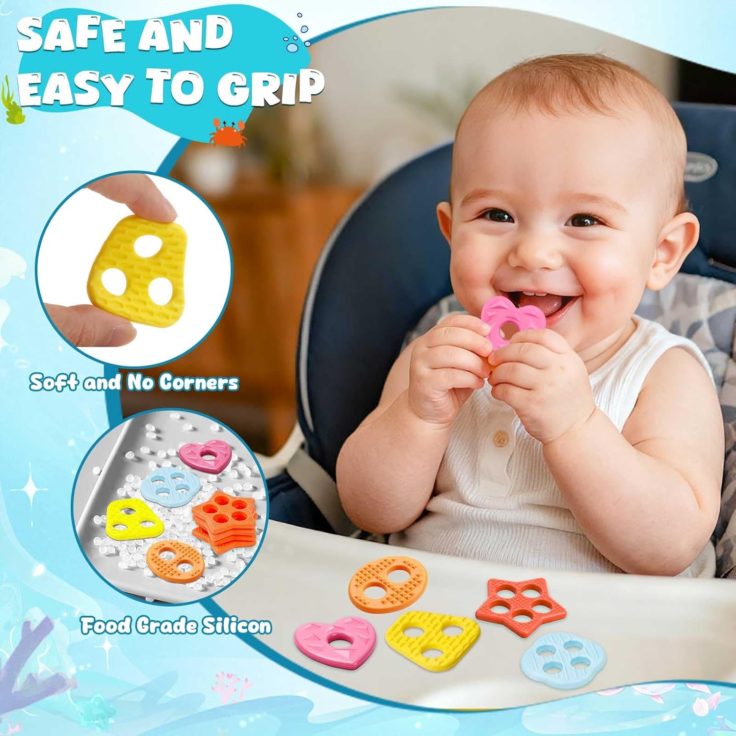 Thumbnail 3 de JoiTale Baby Bath Toys 20-piece set