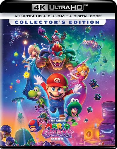 Detalle de The Super Mario Galaxy Movie (4K Ultra HD + Blu-ray + Digital) – Universal