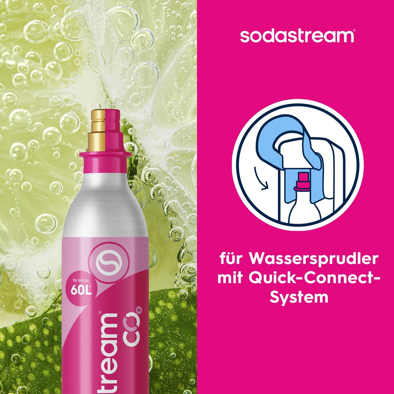 Thumbnail 2 de sodastream Quick Connect Reservezylinder 60 L 🥤