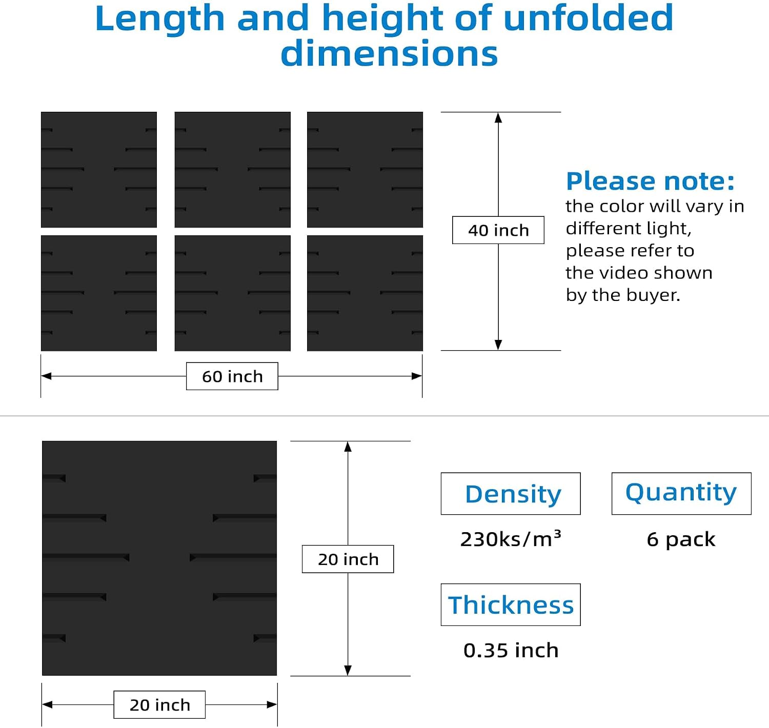 Thumbnail 1 de Clulutic 01 Arcadian Vortex Acoustic Wall Panels, 6-Pack Decorative Sound-Absorbing Art