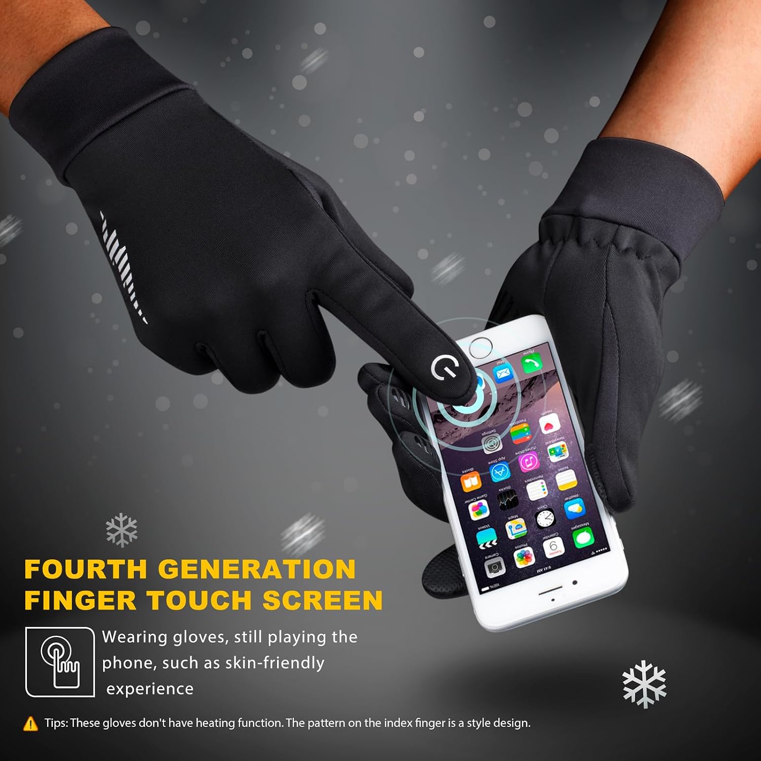 Thumbnail 1 de SIMARI Winter Gloves Polyester Blend