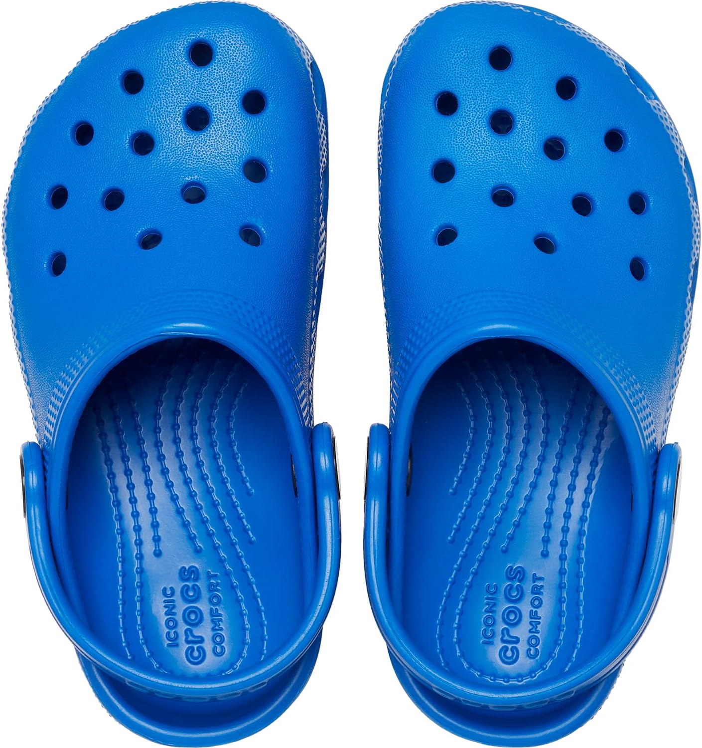 Detalle 2 de Crocs Unisexe Enfant Classic Clog T Sabots Blue Bolt
