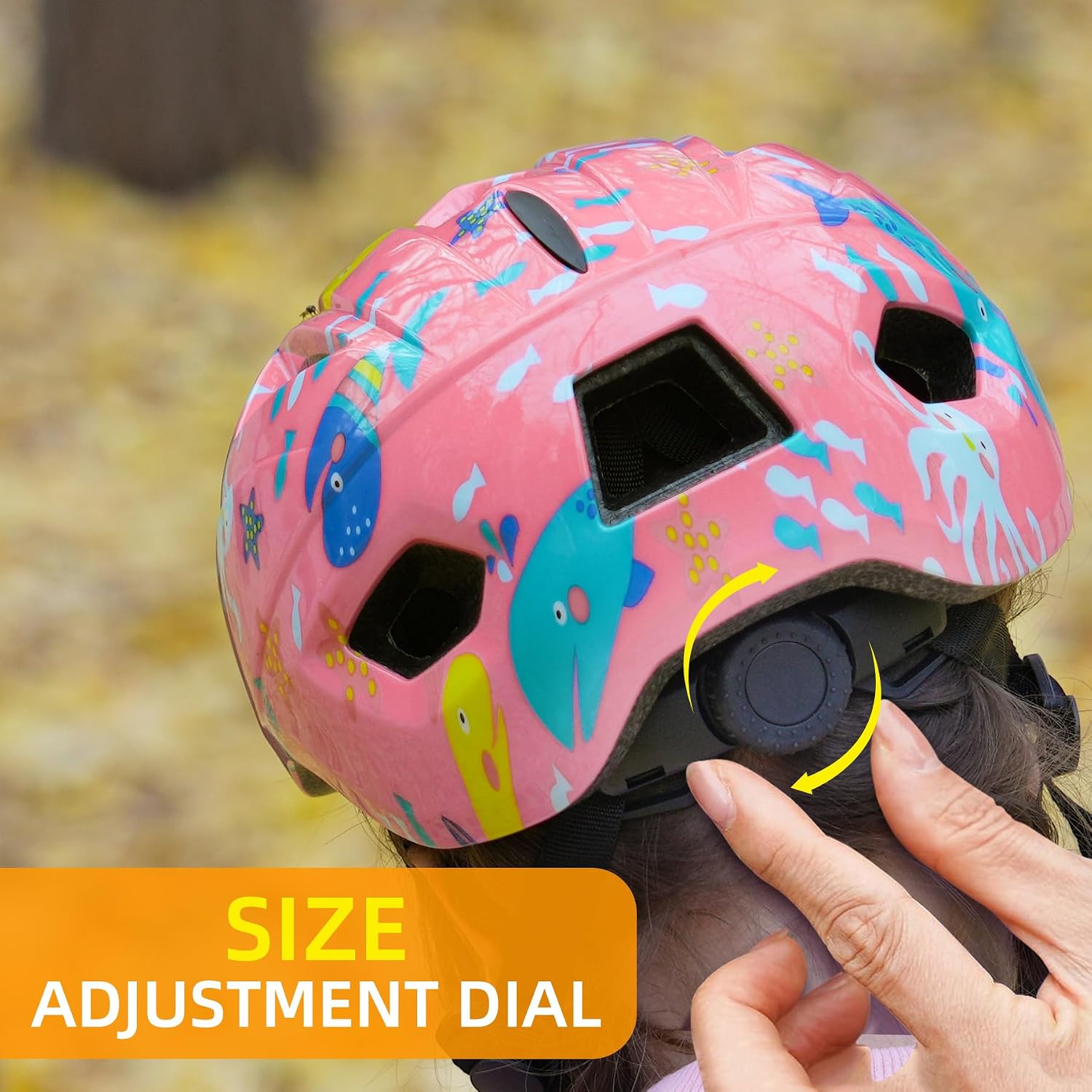 Thumbnail 6 de Kids Bike Helmet Adjustable Multi-Sport Protective Helmet with ABS Shell & EPS Foam (CPSC/ASTM) for Toddlers, Kids & Youth