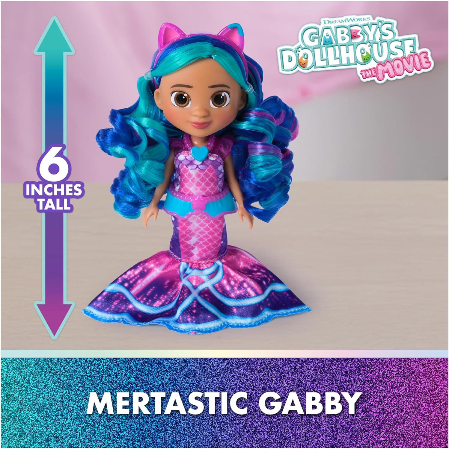 Detalle 2 de DreamWorks Gabby’s Dollhouse Mer-tastic 15.2 cm