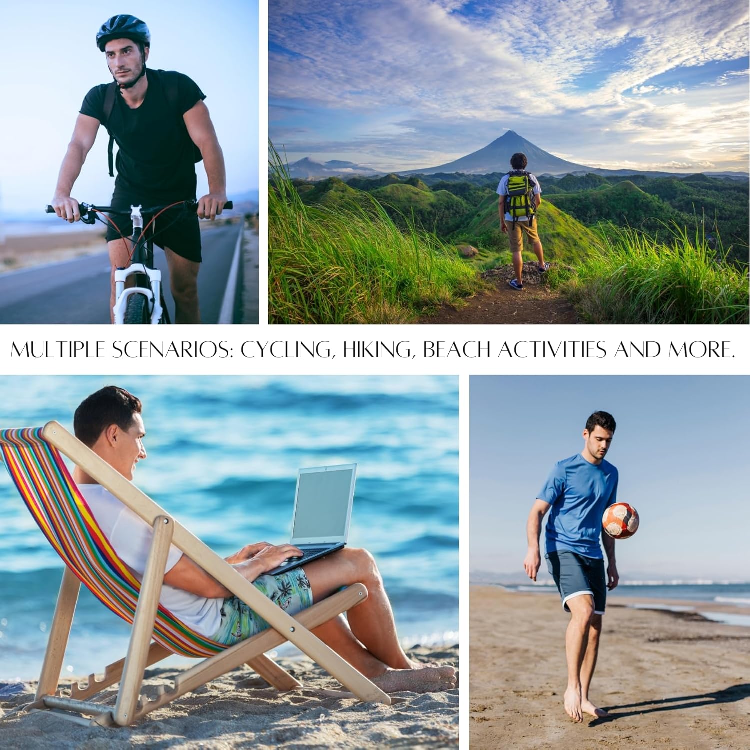 Thumbnail 5 de AMZSPORT Maglietta UV Uomo Rashguard UPF 50: protezione solare, traspirante e asciugatura rapida per pesca, surfing e outdoor