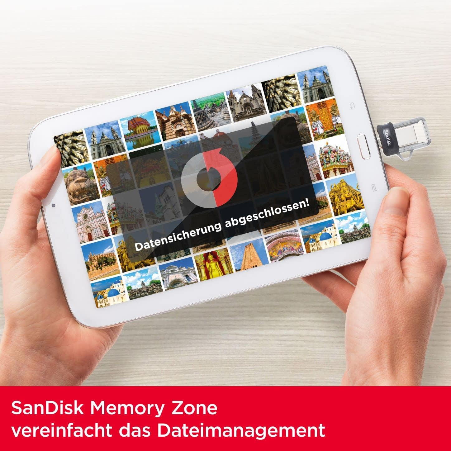 Thumbnail 4 de SanDisk Ultra Dual Drive m3.0 128 GB – USB 3.0 OTG-Stick mit Micro-USB & USB Type-A