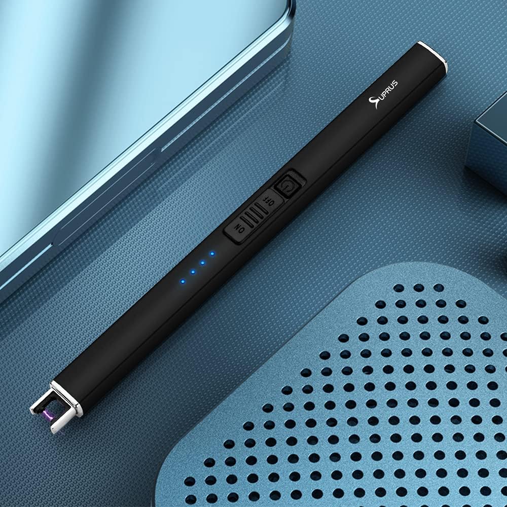 Thumbnail 3 de SUPRUS Accendino elettrico ad arco elettrico antivento ricaricabile USB con serratura di sicurezza