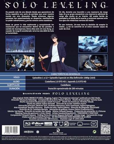 Detalle 2 de SELECTA VISION Solo Leveling Blu-Ray 12