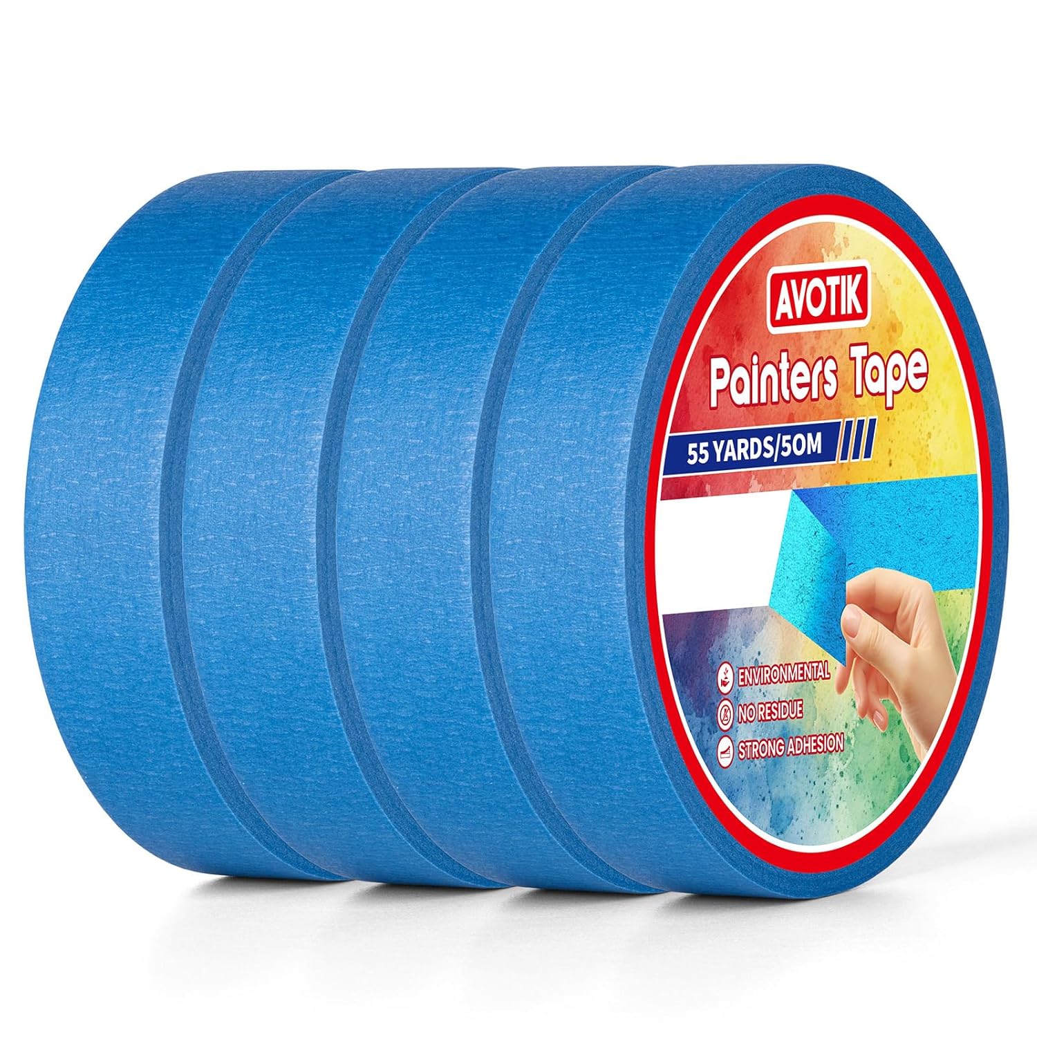 Thumbnail 6 de Avotik Blue Painters Tape 24mm rolls