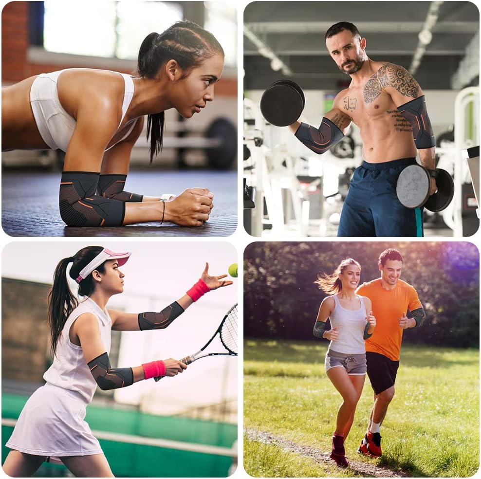 Thumbnail 5 de ACWOO Coudière Tendinite : Attelle de coude unisexe pour soulager la douleur et prévenir les blessures