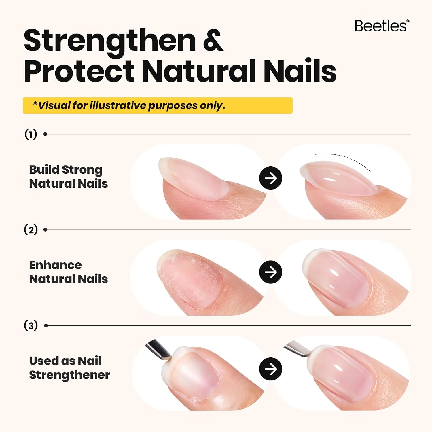 Detalle de Beetles Builder Gel Set, 3-Piece