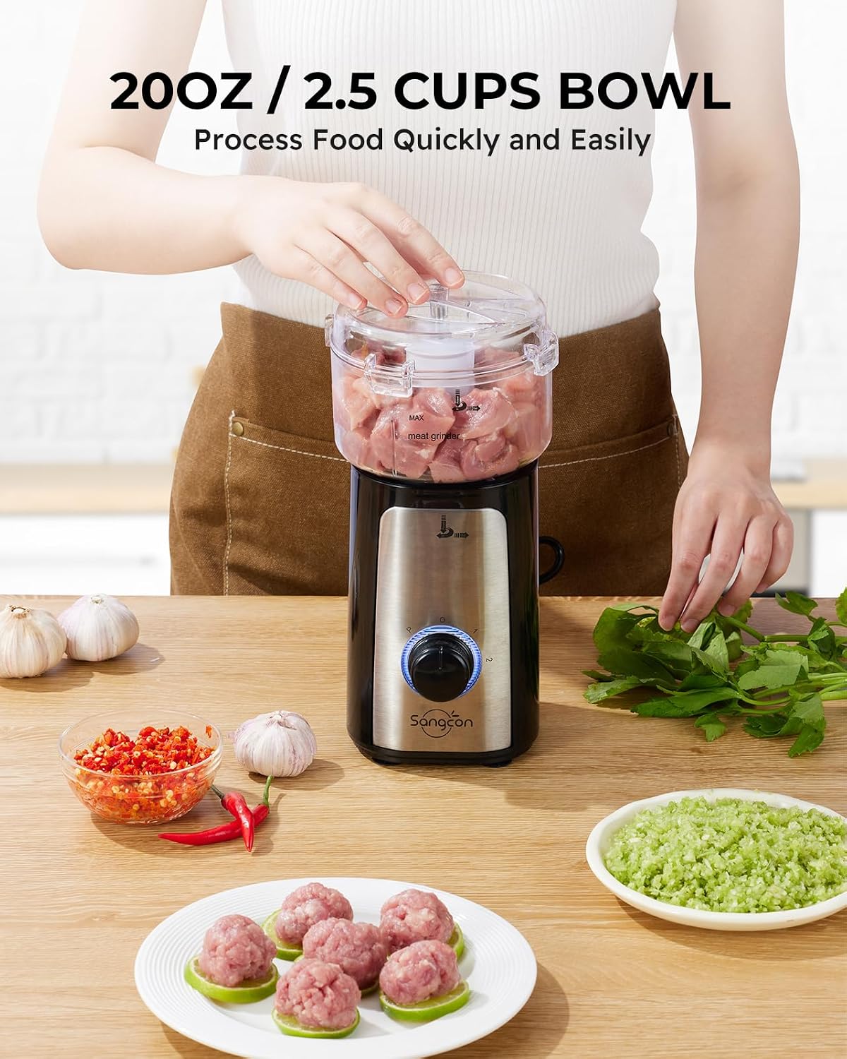 Thumbnail 2 de Sangcon 5-in-1 Blender & Food Processor Combo