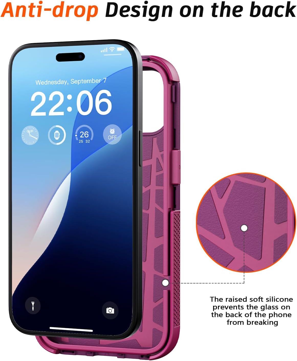 Thumbnail 6 de Diverbox iPhone 15 Case with MagSafe Compatibility, Screen and Camera Protectors