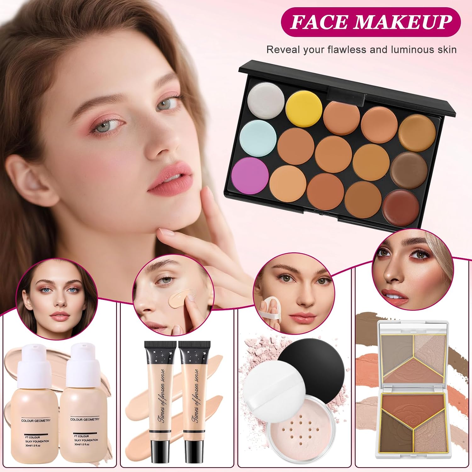 Detalle 2 de Coffret Maquillage Femme Tout-en-un 💄