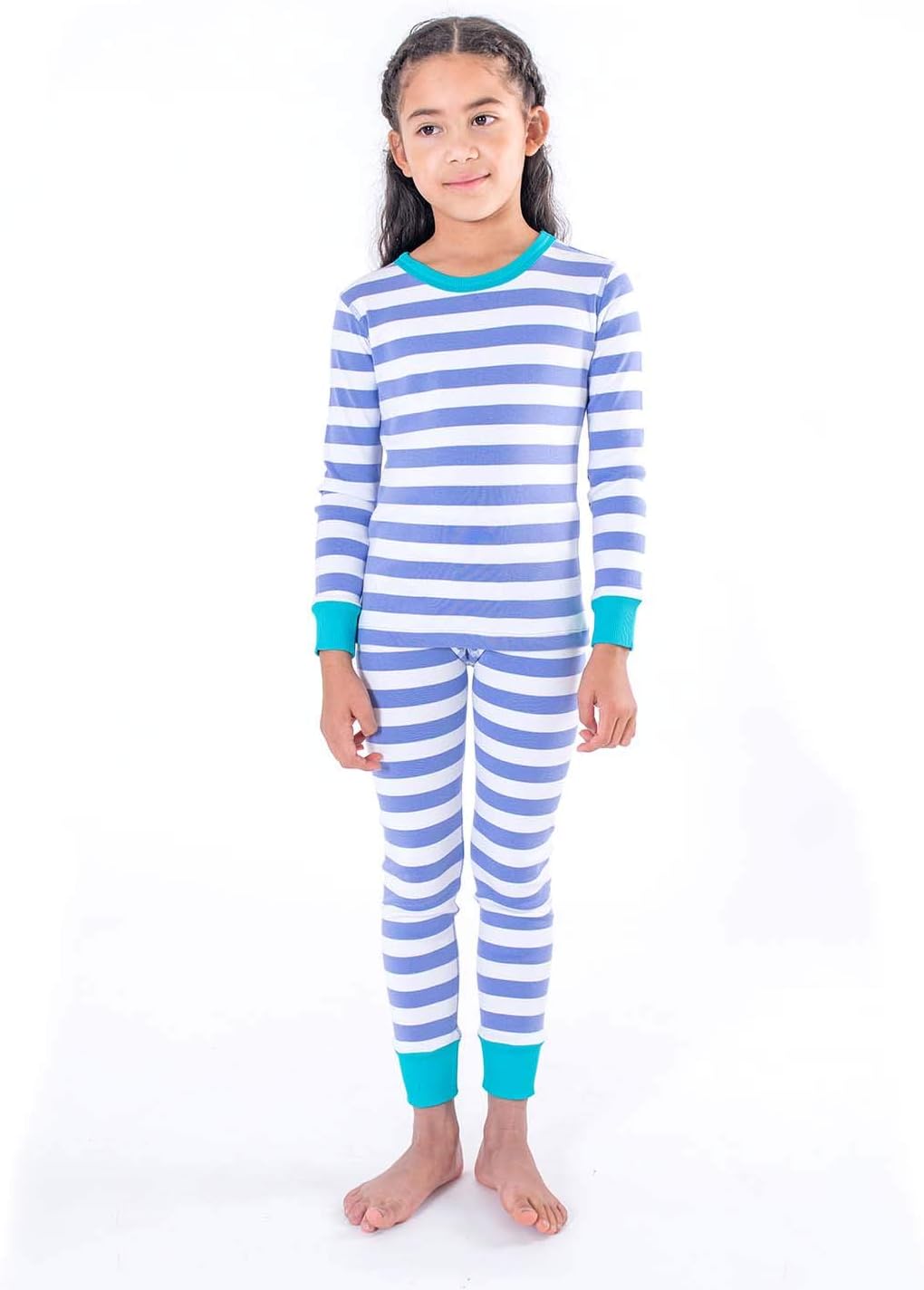 Detalle de Mightly Kids' Pajamas in Organic Cotton