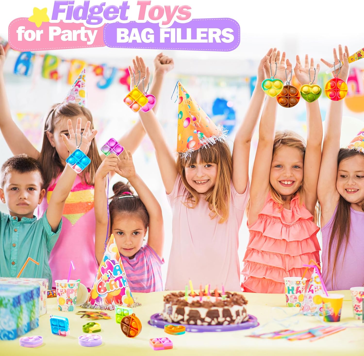 Thumbnail 5 de TOANWOD 48 PCS party bag fillers for kids