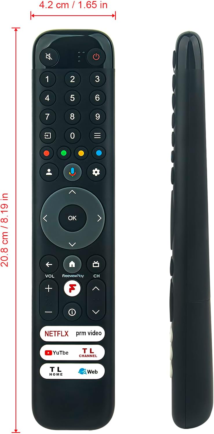 Detalle 2 de AULCMEET RC833 Remote for TCL C64K Series