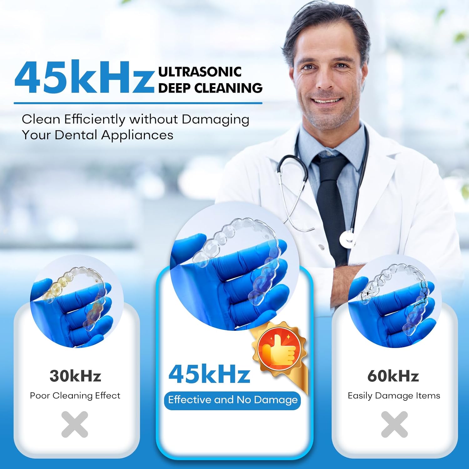 Thumbnail 6 de Upgraded Ultrasonic Retainer Cleaner 200ML