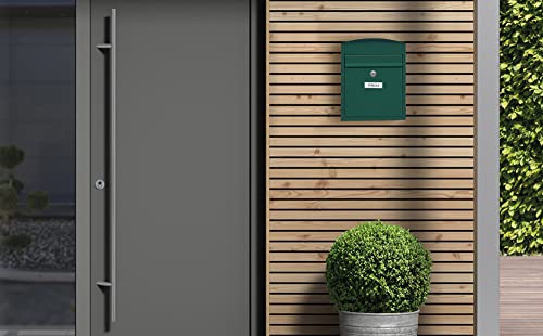 Thumbnail 3 de ARREGUI Compact E5733 Cassetta Postale Individuale in Acciaio Verde – DIN A5, Facile da Montare