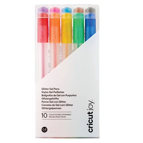 Cricut 10CT Glitter Gel Pen Set 0,8 mm 🎨