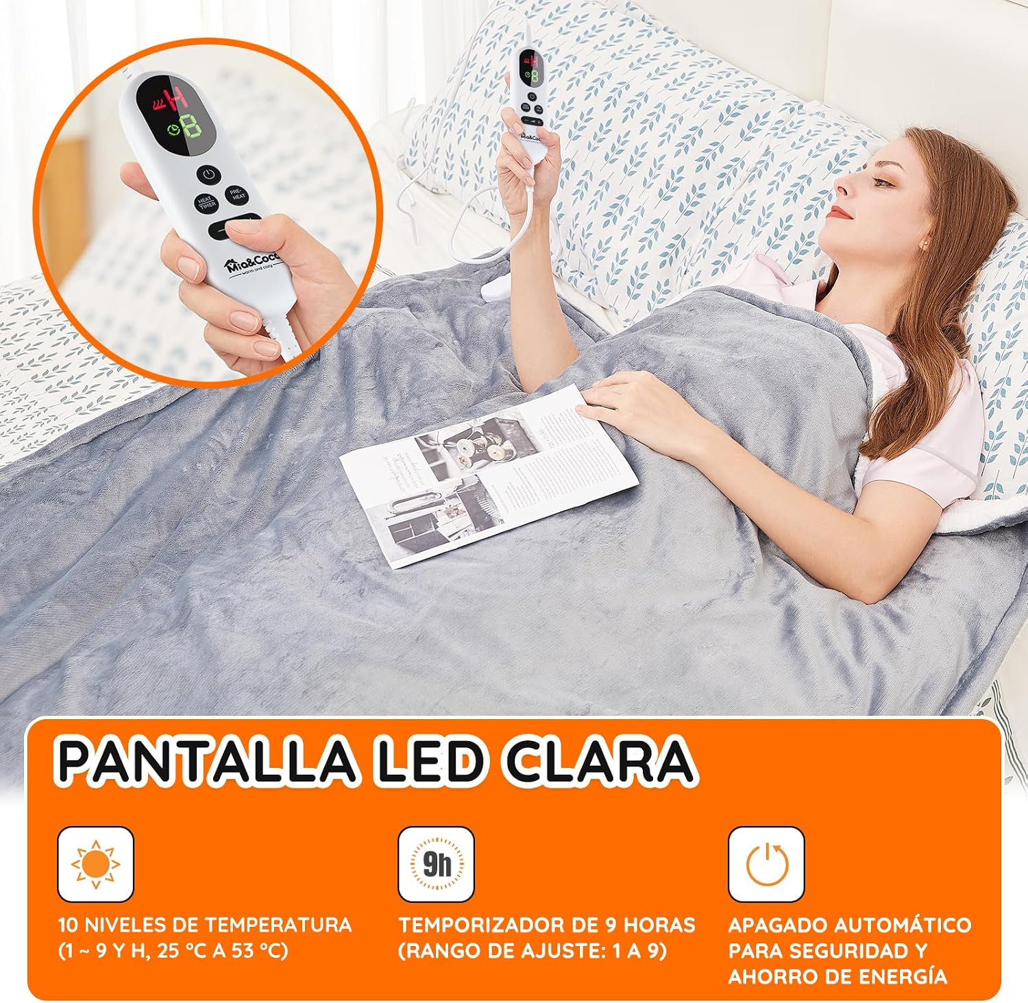 Thumbnail 3 de Mia&Coco Manta eléctrica grande 160x130